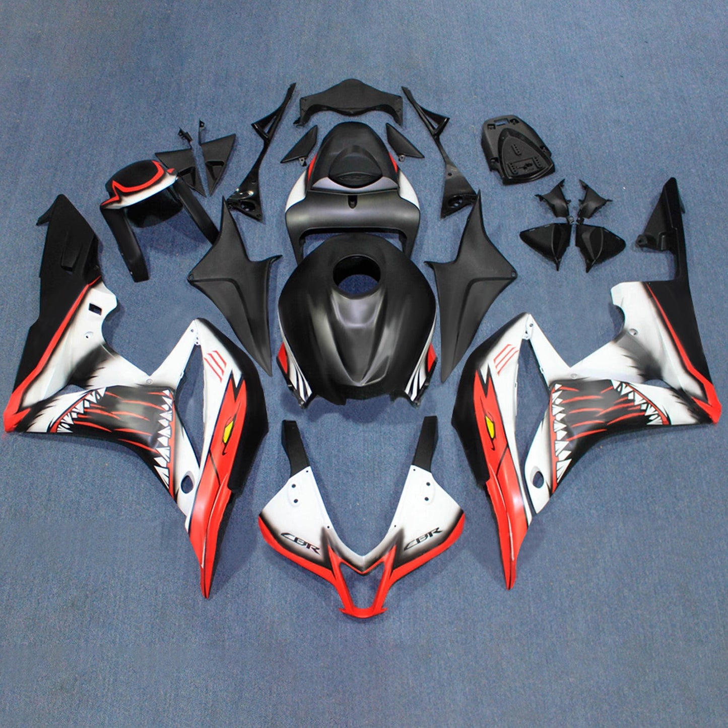 Kit di carene in plastica ABS stampate a iniezione per Honda CBR600RR 2007-2008 F5