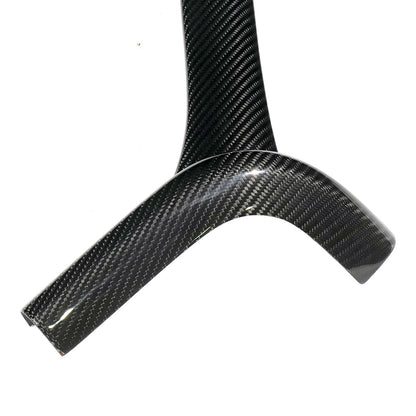 Cornice di finitura per bocchetta d'aria laterale anteriore in fibra di carbonio per Mercedes-Benz Classe G G63 G550 (modelli dal 2025 in poi).