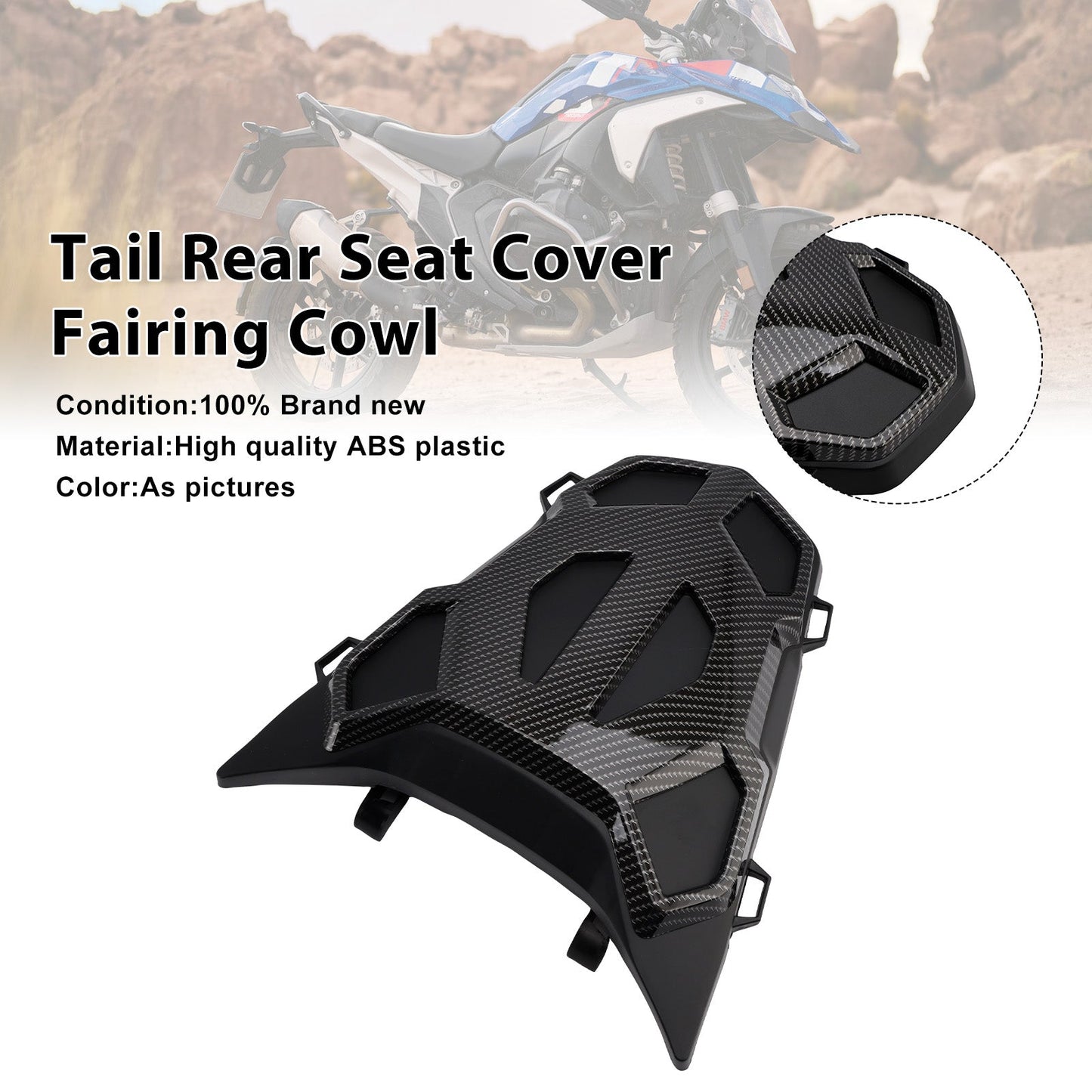 Carenatura per sella posteriore per BMW R1300GS 2024-2026