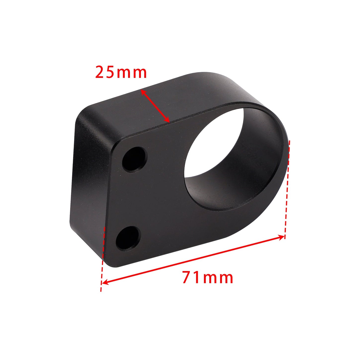 MANUBRIO RISER SPESSORI RIALZI PER KAWASAKI NINJA 250 300 EX250 EX300 2008-2019