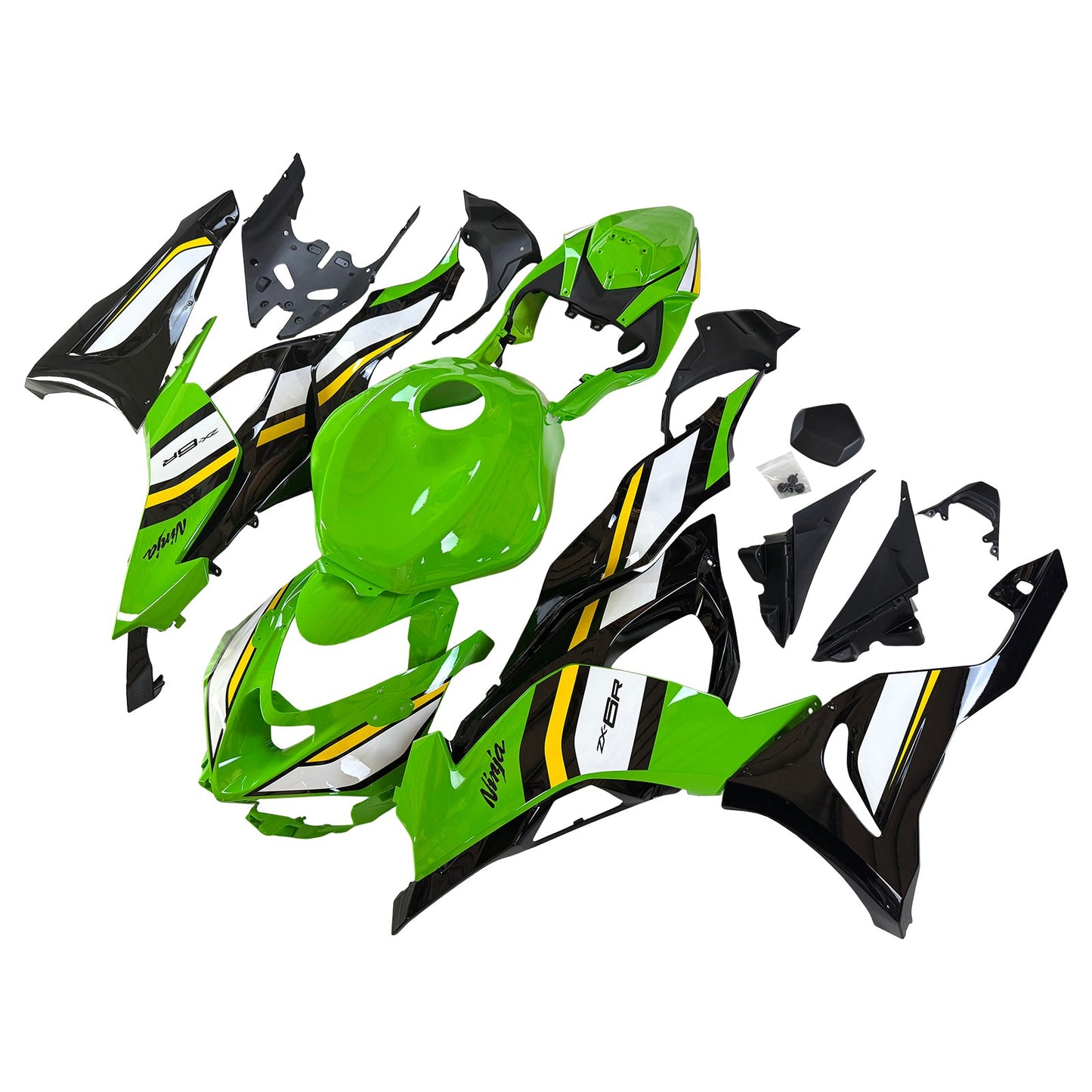 Kit di carene in plastica ABS stampate a iniezione per Kawasaki ZX-6R ZX6R 2024-2026