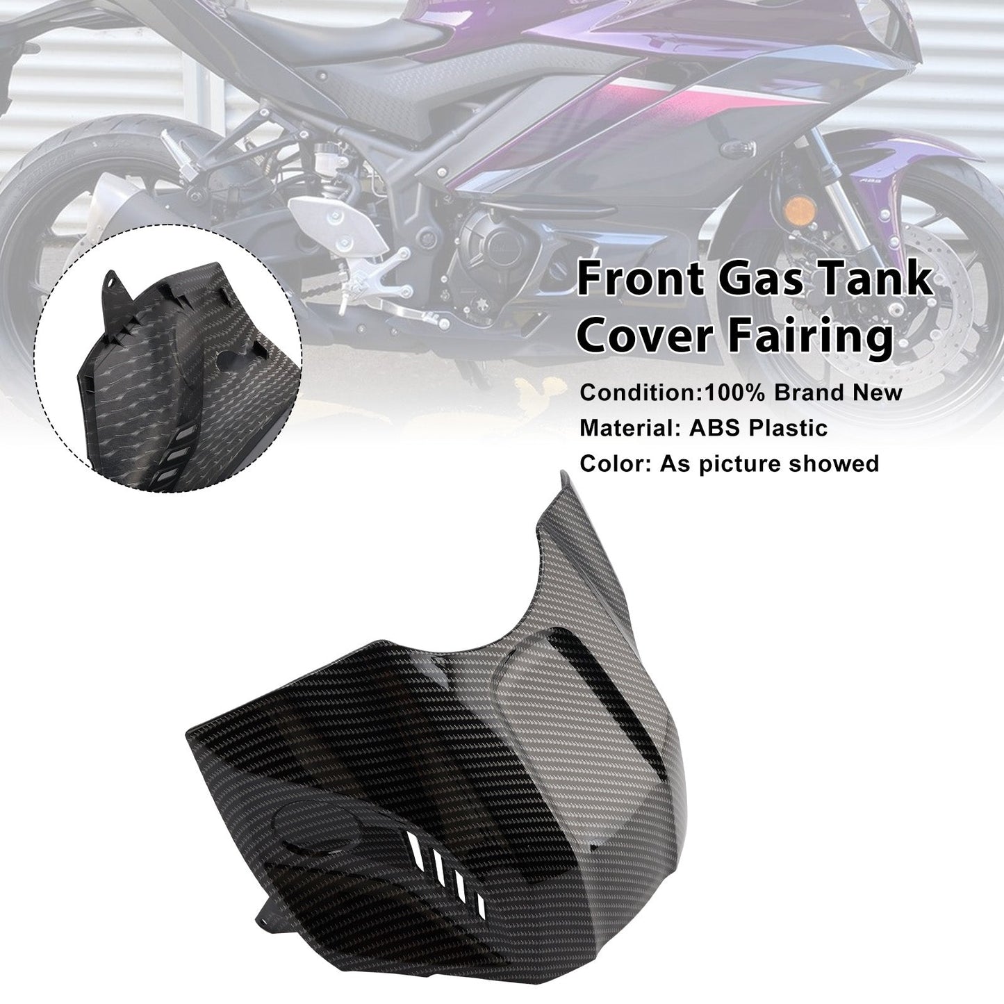 Carenatura anteriore del serbatoio del carburante Yamaha YZF-R3 R25 2025-2026