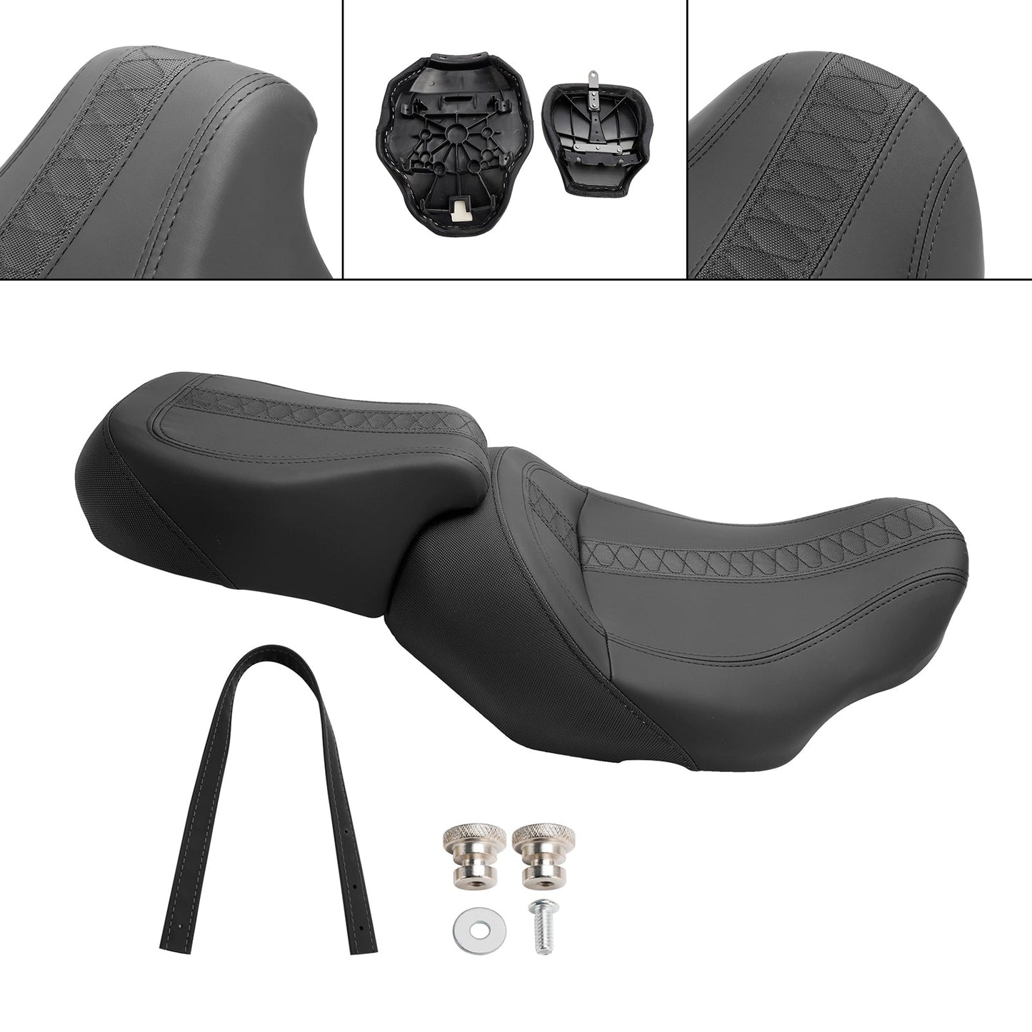 Cuscino anteriore posteriore per sedile passeggero Touring CVO Glide 2023-2024