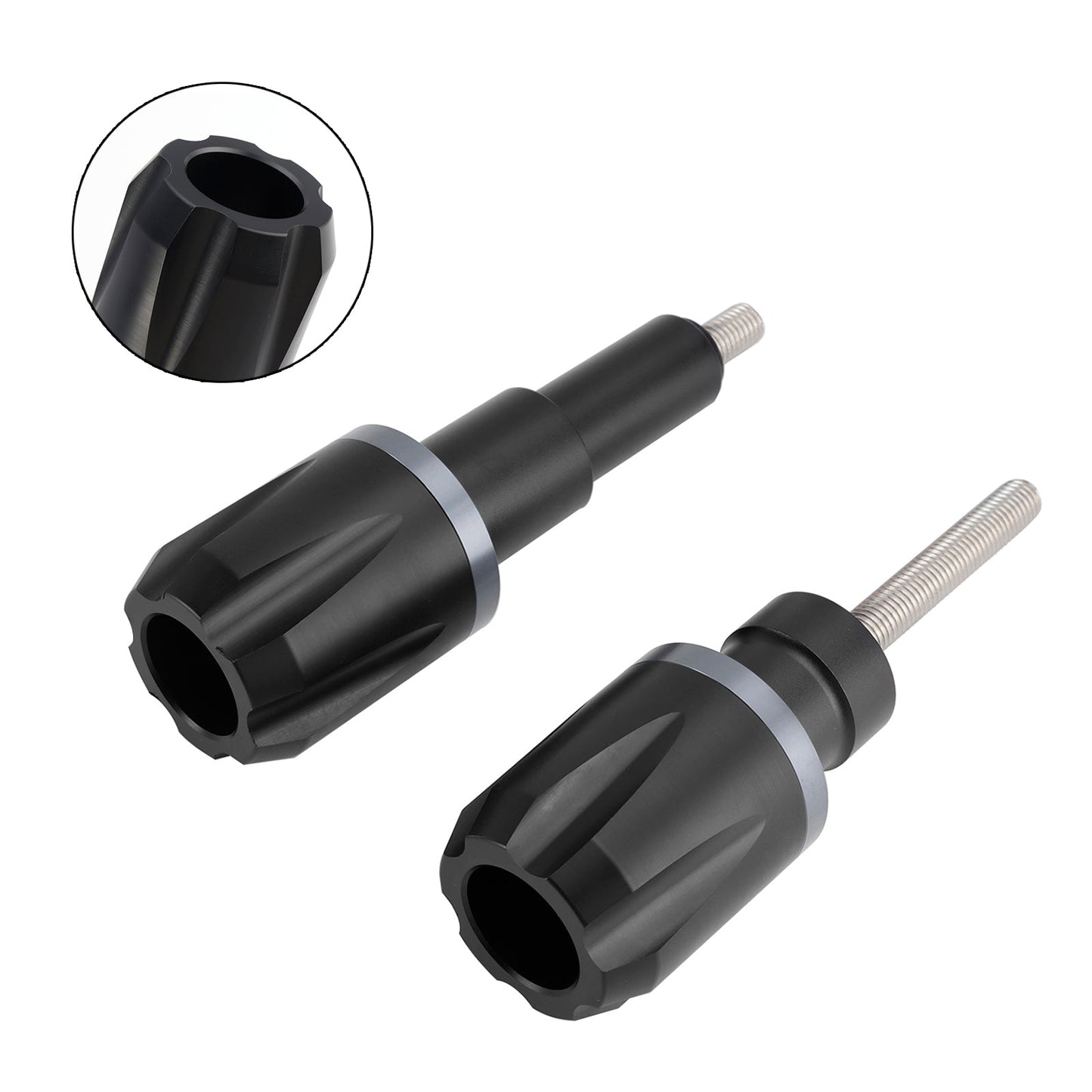 Protezioni telaio antiurto CNC blu e nere per BMW F900R F750GS F850GS 2019-2023