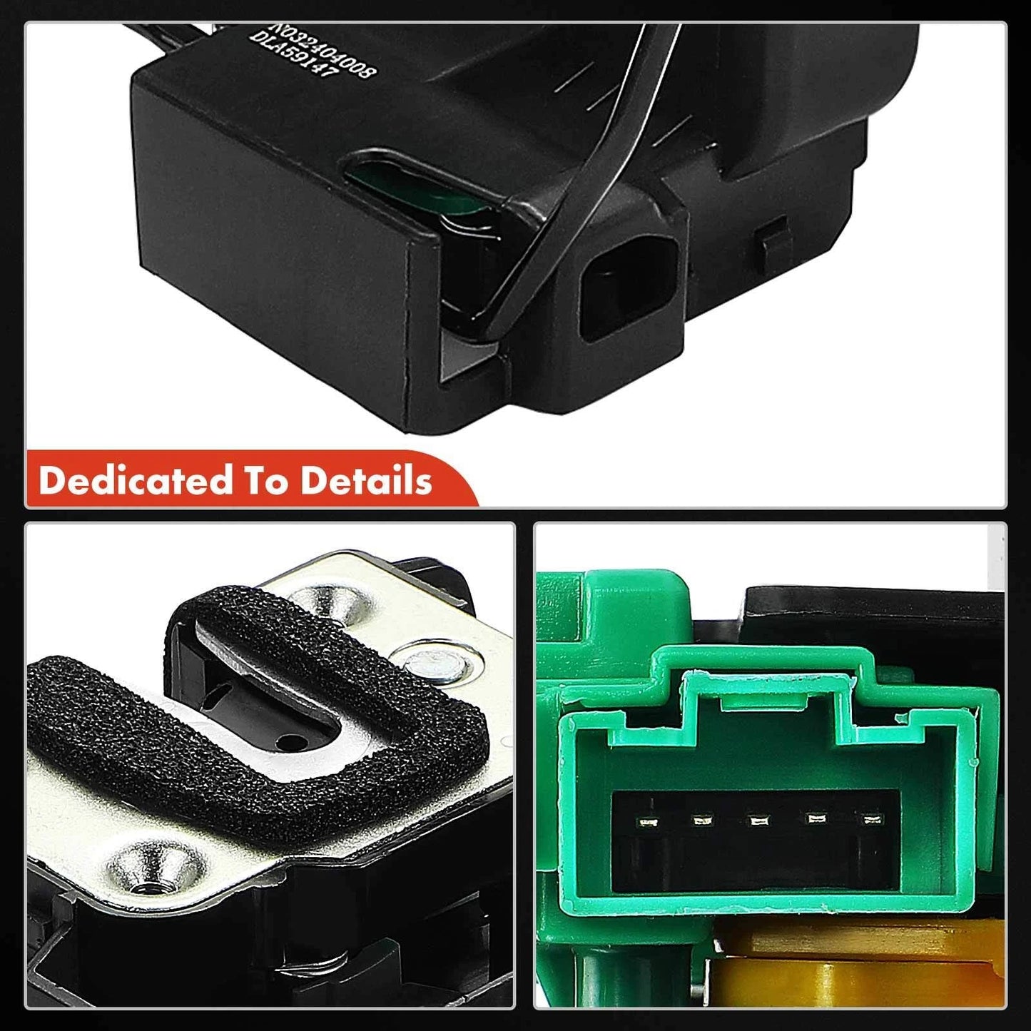 Attuatore serratura porta posteriore sinistra lato guidatore 814101R030 per Hyundai Accent 2012-2017 1.6L
