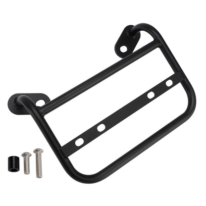 Staffa di montaggio per supporto borsa laterale BMW R12 2024-2025, acciaio nero, sinistra + destra