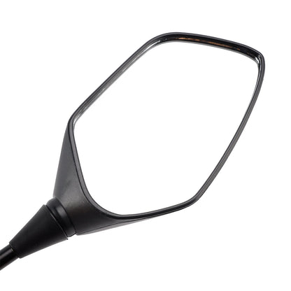 Coppia di specchietti retrovisori neri da 10 mm per Honda VFR800X Crossrunner 2011-2017