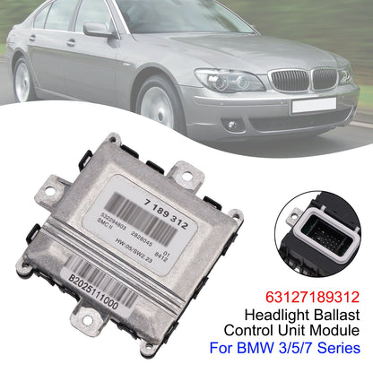 Modulo di controllo ballast fari 63127189312 per BMW Serie 3/5/7