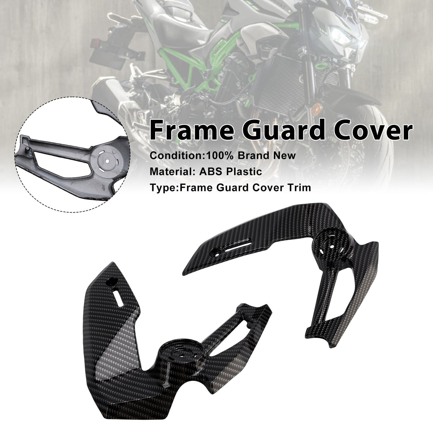 Carenatura laterale del telaio per Kawasaki Z900 2025-2026