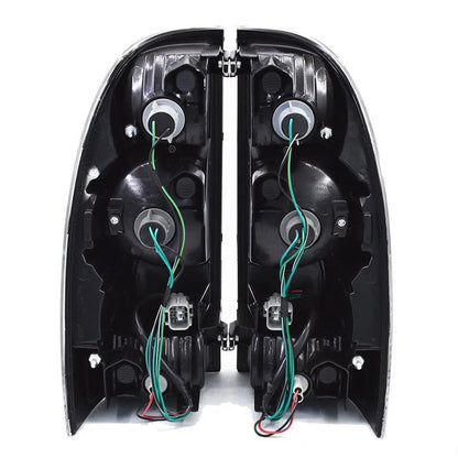 Fanali posteriori a LED per Toyota Tacoma Base Extended Cab Pickup 4 porte, anni 2006-2015, luce freno, codice 8156004150 o 8155004160.