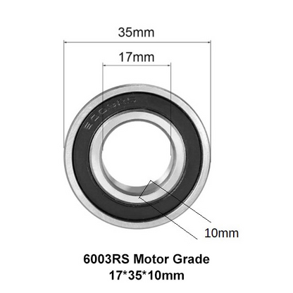 2 cuscinetti a sfera per ruota anteriore monopattino elettrico per Ninebot MAX G30 G30D
