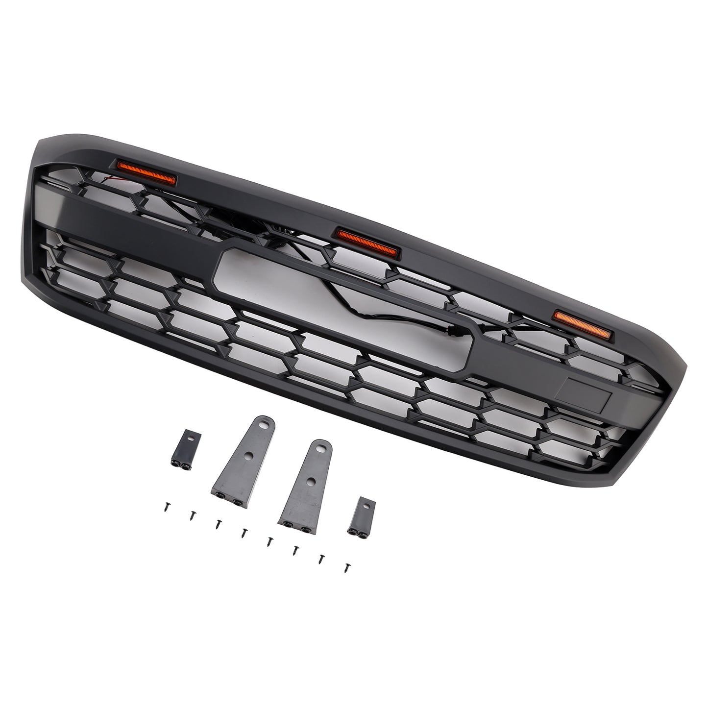 Griglia paraurti anteriore stile GR a LED per Toyota Hilux N70 pre-Facelift 2005-2011