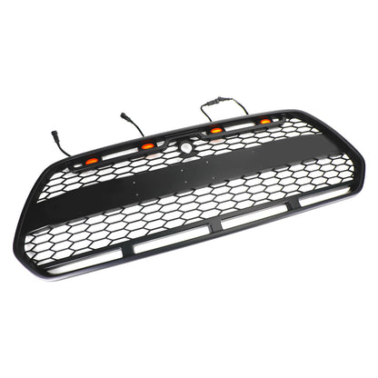 2015-2018 Ford Transit MK8 Raptor Griglia del paraurti anteriore nero matto w / LED