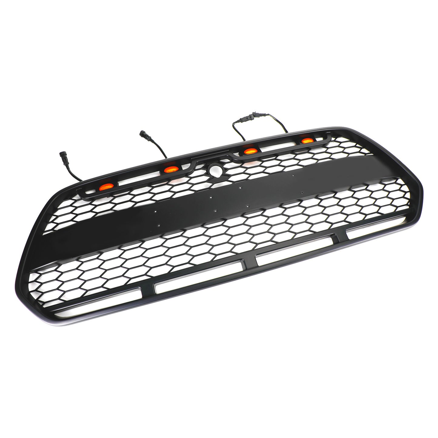 2015-2018 Ford Transit MK8 Raptor Griglia del paraurti anteriore nero matto w / LED
