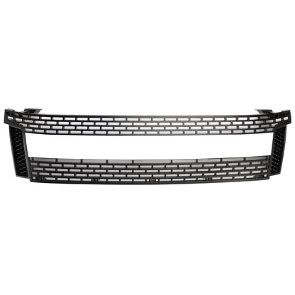 Per Ford Ranger T6 2012-2014 Griglia paraurti anteriore nera opaca(con/senza luci LED)