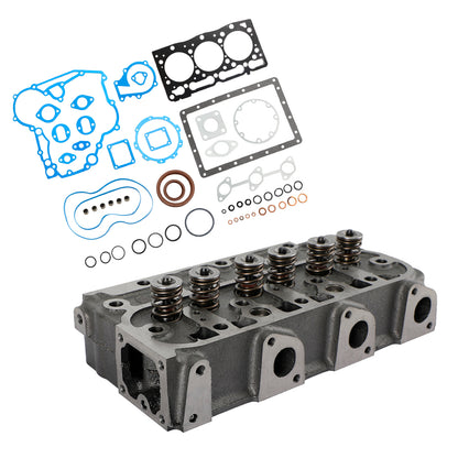 Per ESCAVATORE KUBOTA U25S KX41-2S KX41-2 3 cilindri Testata completa + guarnizione