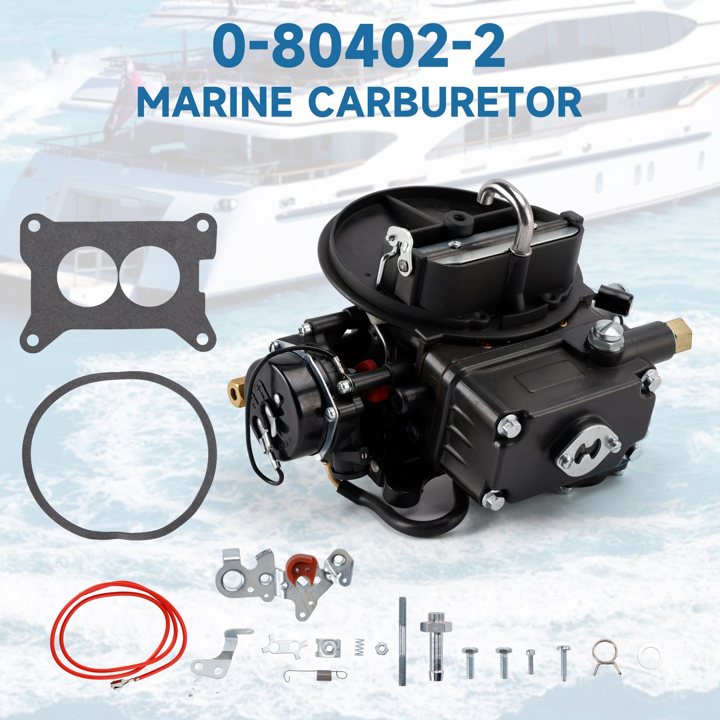 Holley 2300 - Carburatore Marin 500 CFM, Starter Elettrico