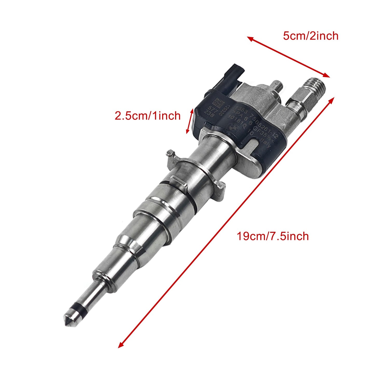 Iniettore di carburante BMW Serie 3 335i Berlina 2006-2010 1 pezzo 13537585261-12 135375651