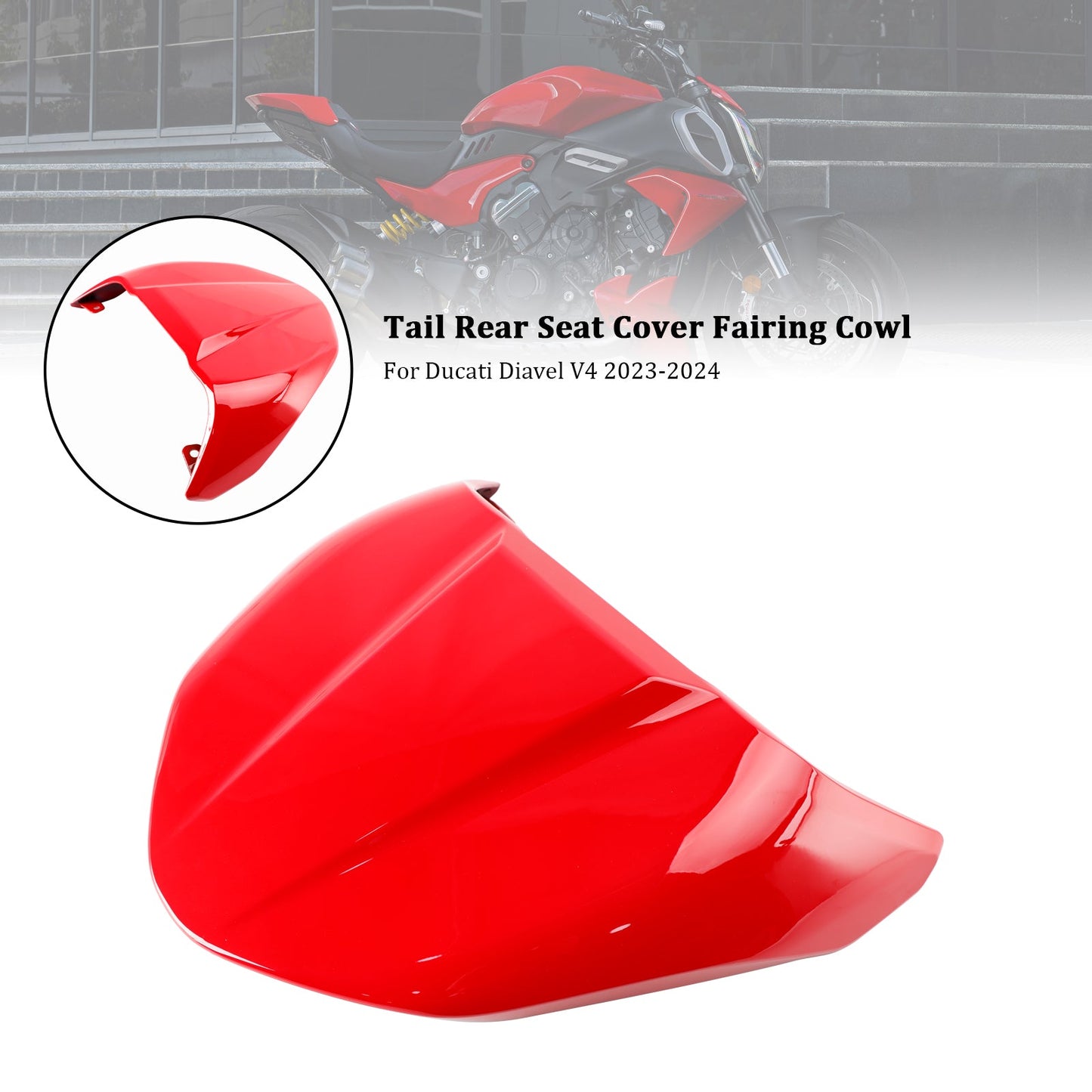 Copertura sella posteriore per Ducati Diavel V4 2023-2024