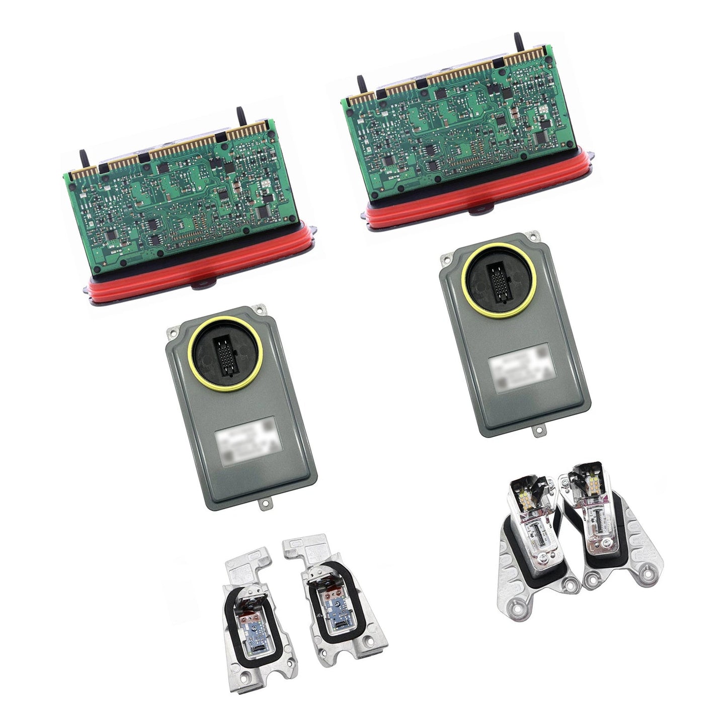 Set di moduli di controllo fari adattivi sinistro e destro BMW 520i 2014-2016 (8 pezzi)