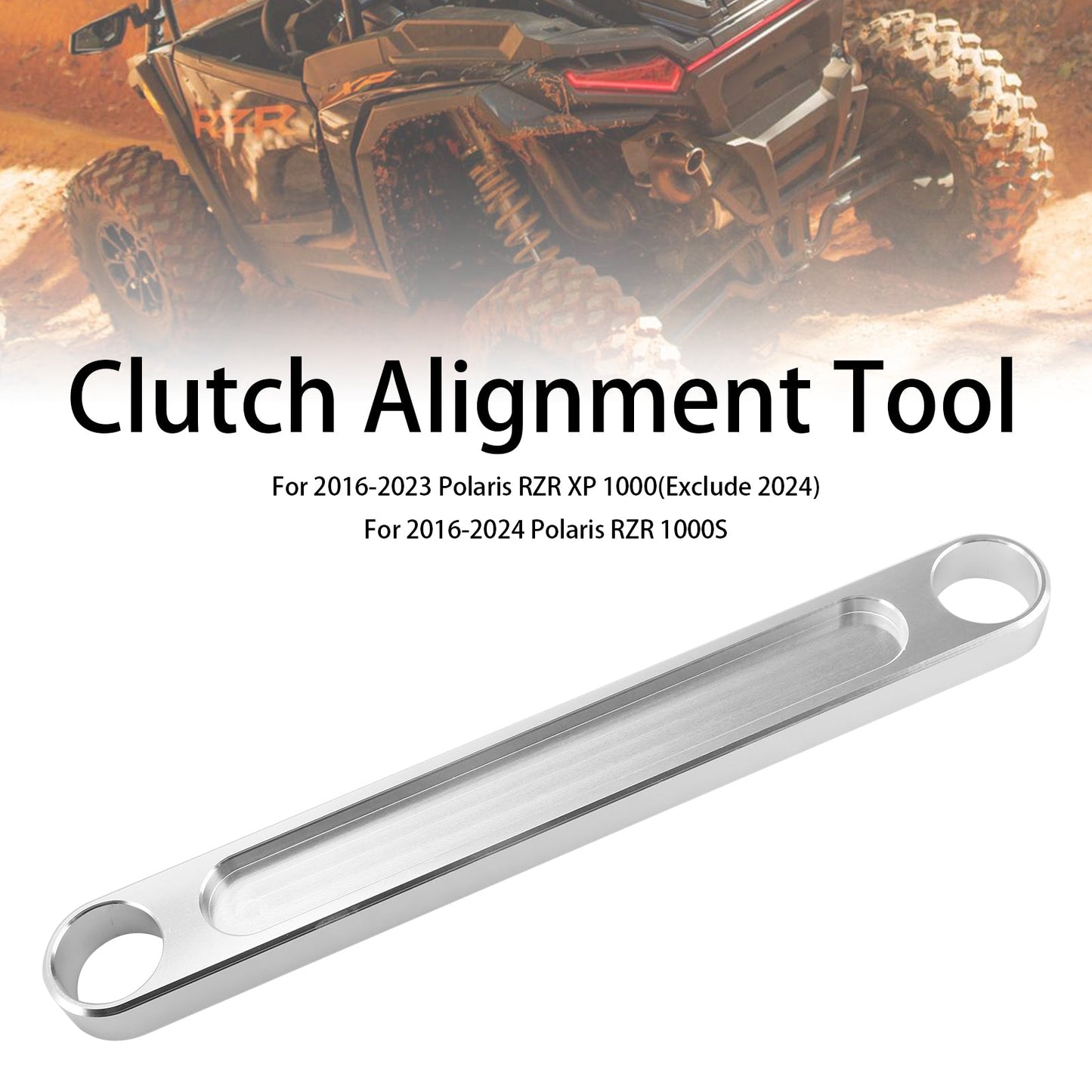 Strumento di allineamento della frizione dell'albero di trasmissione per Polaris RZR General Ranger 2016+