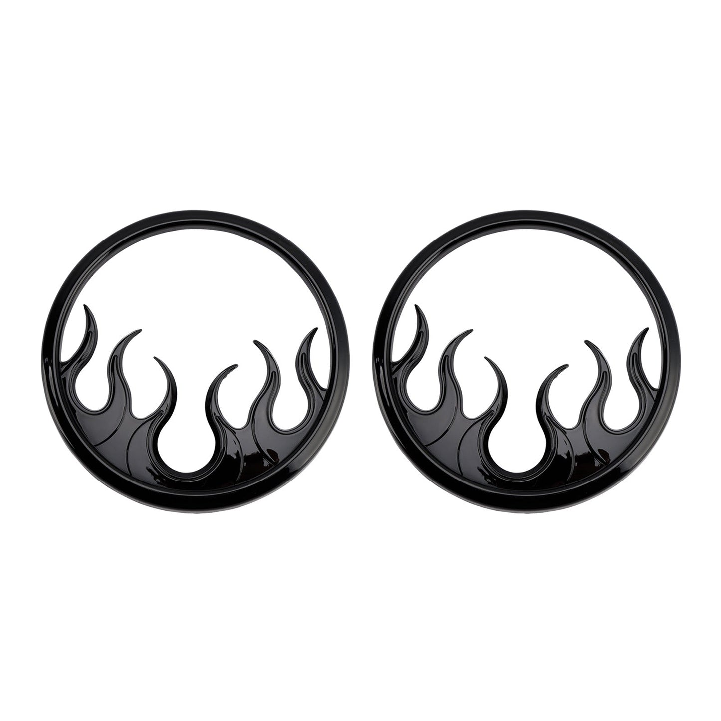 Griglie per altoparlanti Flame Accent Trim Cover per Touring Electra Glide Ultra Classic