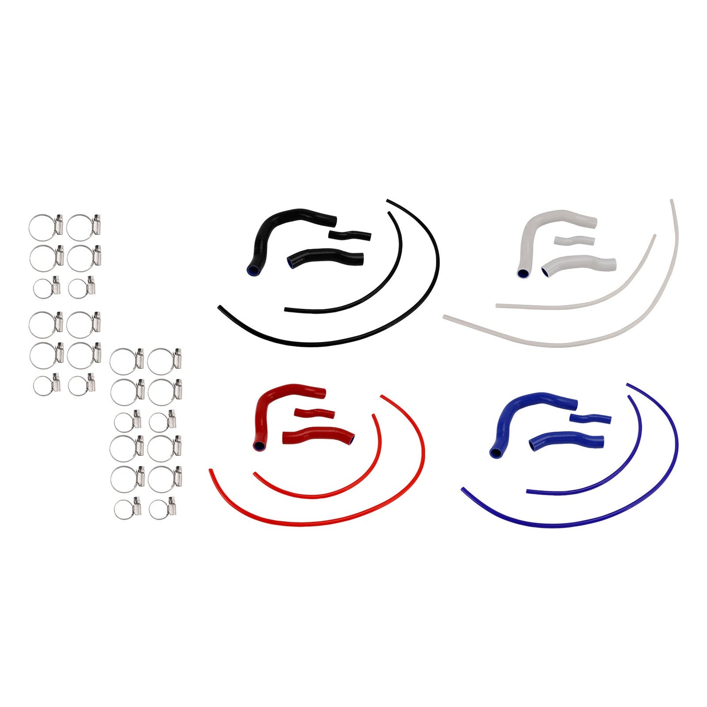 Kit tubo flessibile del liquido di raffreddamento del radiatore in silicone Honda XL750 Transalp 2023-2025