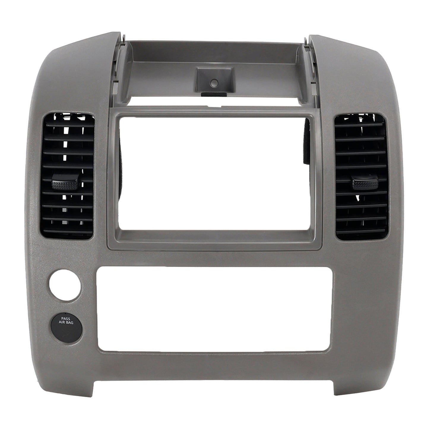 Nissan Frontier S, XE, SE, LE, Nismo Off-Road 2005-2020 - 4 cilindri 2.5L, 6 cilindri 4.0L Pannello console cruscotto centrale, cornice coperchio quadro strumenti 68259-ZP16