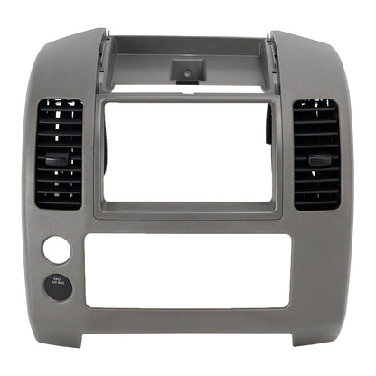 Nissan Frontier S, XE, SE, LE, Nismo Off-Road 2005-2020 - 4 cilindri 2.5L, 6 cilindri 4.0L Pannello console cruscotto centrale, cornice coperchio quadro strumenti 68259-ZP16
