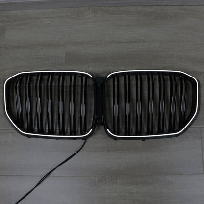 Griglia anteriore a doppio rene nera BMW X5 G05 M-Performance 2019-2022 51137454887