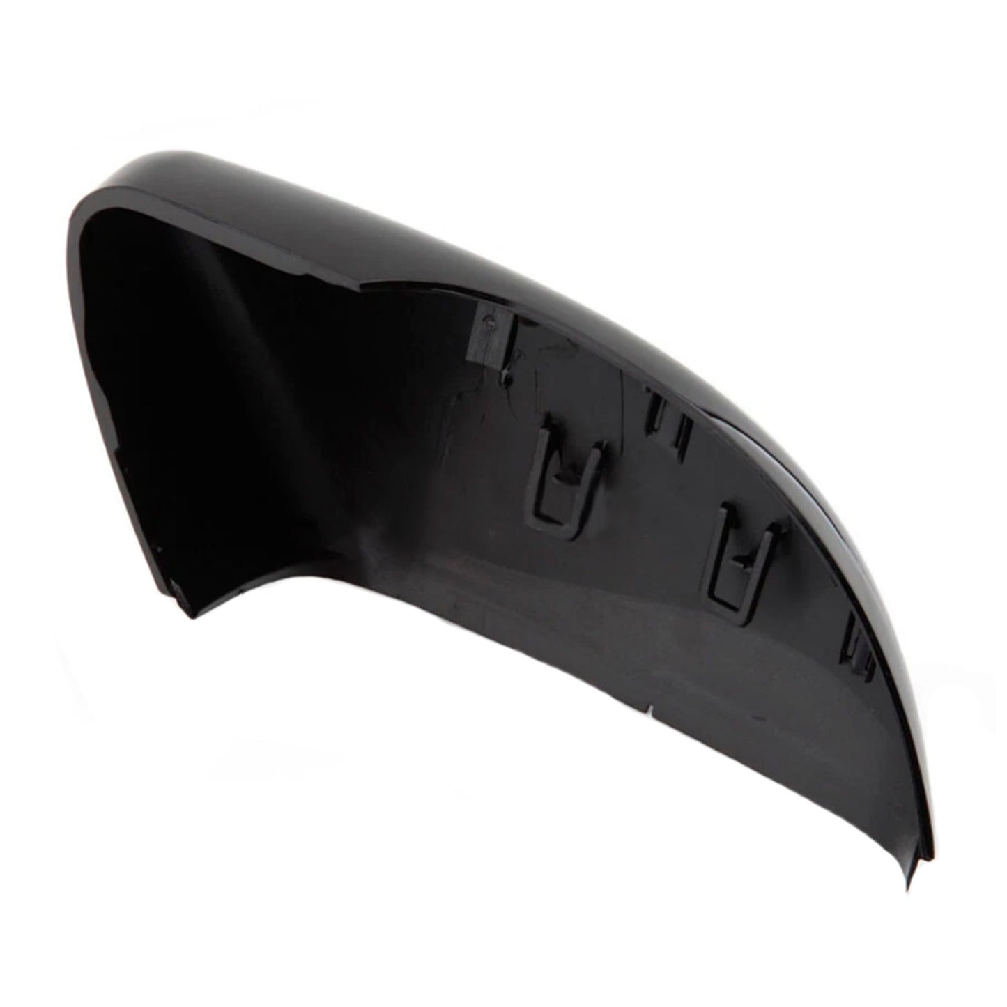 2 pezzi di calotte copri specchietti retrovisori esterni neri lucidi per VW Golf MK6 2009-2013 5K0857538