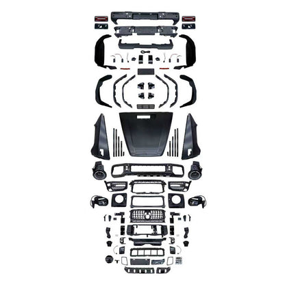 Kit carrozzeria e paraurti in stile AMG per Mercedes W463 G550 G500 (1993-2018), compatibile con modelli W464 G63 e W464 G63 dal 1993 al 2018.