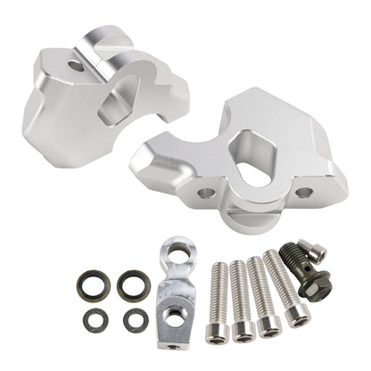Kit riser manubrio CNC BMW R 1300 GS Adventure 2023-2024 (2024+) H=38mm