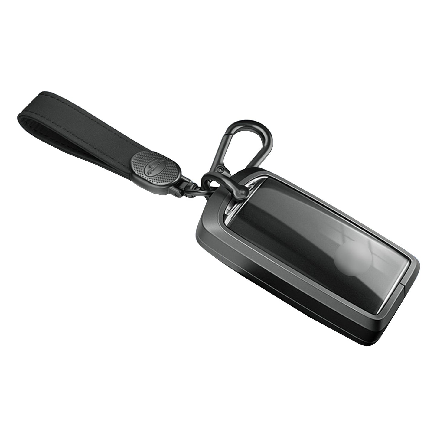 Custodia per chiave auto in TPU nero in lega di alluminio con fibbia per Mazda CX-4 CX-5