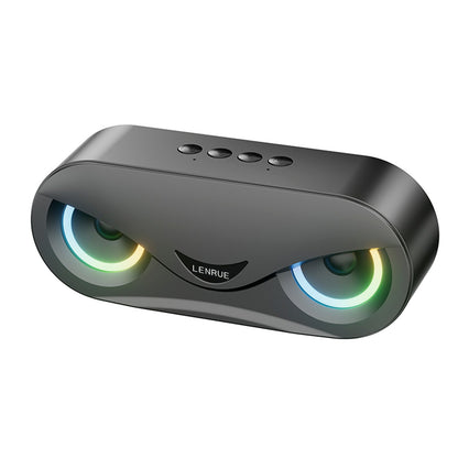 Altoparlante Bluetooth wireless intelligente M6, altoparlante portatile per gaming con luce pulsante accattivante.