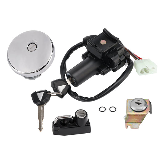 Set di blocco dell'interruttore di accensione per Kawawaki W 800 EJ800 2019-2025 Blocco del tappo del serbatoio del casco