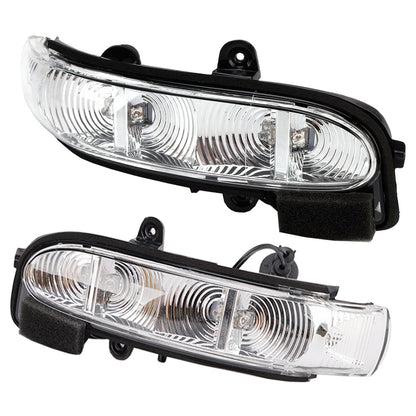 Coppia di indicatori di direzione per specchietti laterali per Mercedes-Benz W211 S211 W463