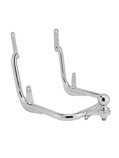 Gancio di traino per rimorchio adatto per Touring Electra Street Glide FLHX 2009-2023 argento