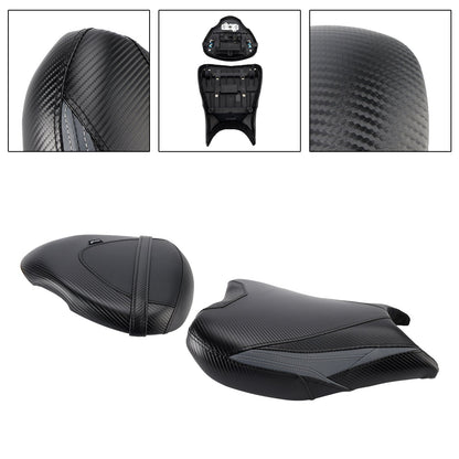Kit cuscini passeggero Raider anteriori e posteriori per Suzuki GSX1300R 2022-2024, colore nero.