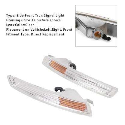 Coppia di indicatori di direzione anteriori per VW Beetle 2006-2010 senza lampadine 1C0953041R