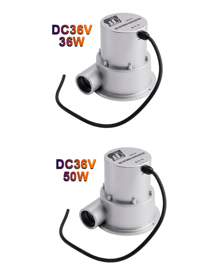 Generatore idroelettrico a turbina a flusso d'acqua da 24 V, generazione di energia CA da 36 V a 36 W/50 W