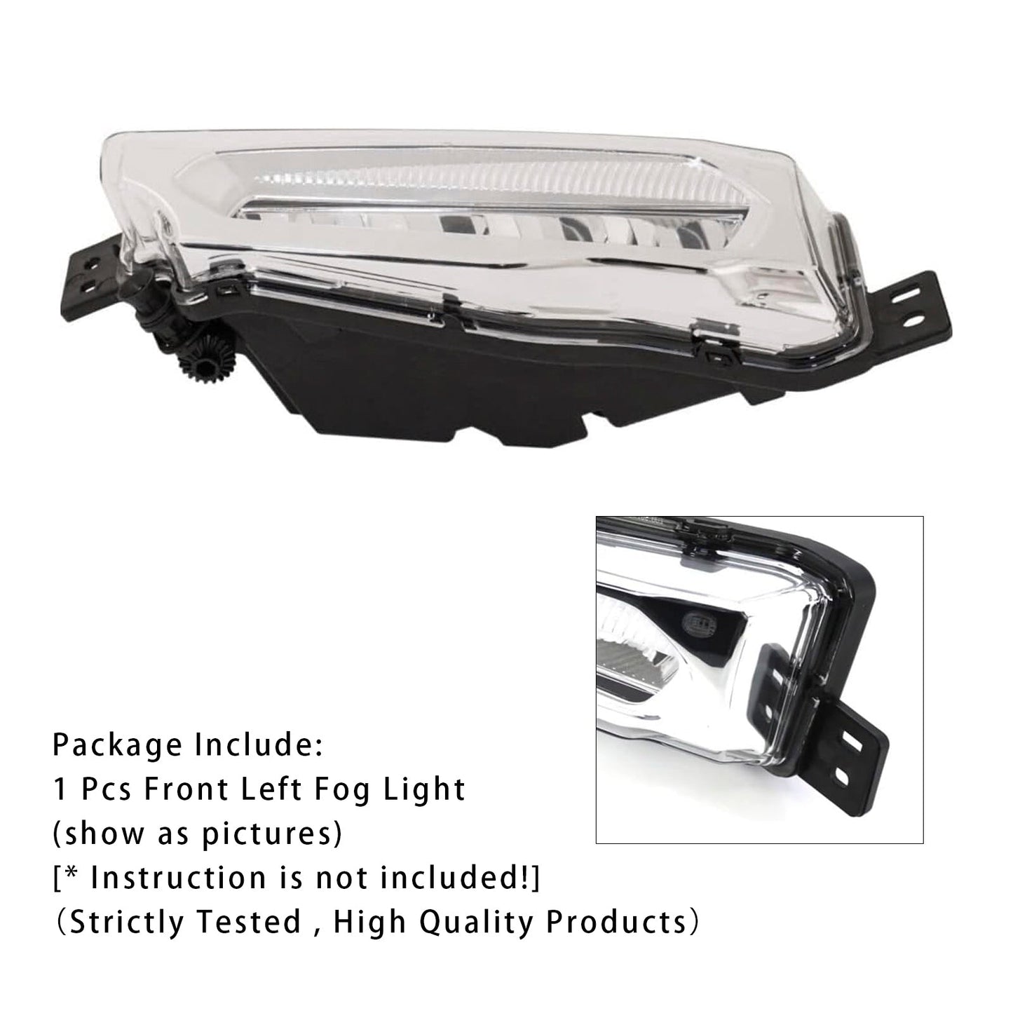 BMW X3 G01 G08 X4 G02 2018-2019, 1 pezzo, fendinebbia anteriore sinistro a LED, 63177412527