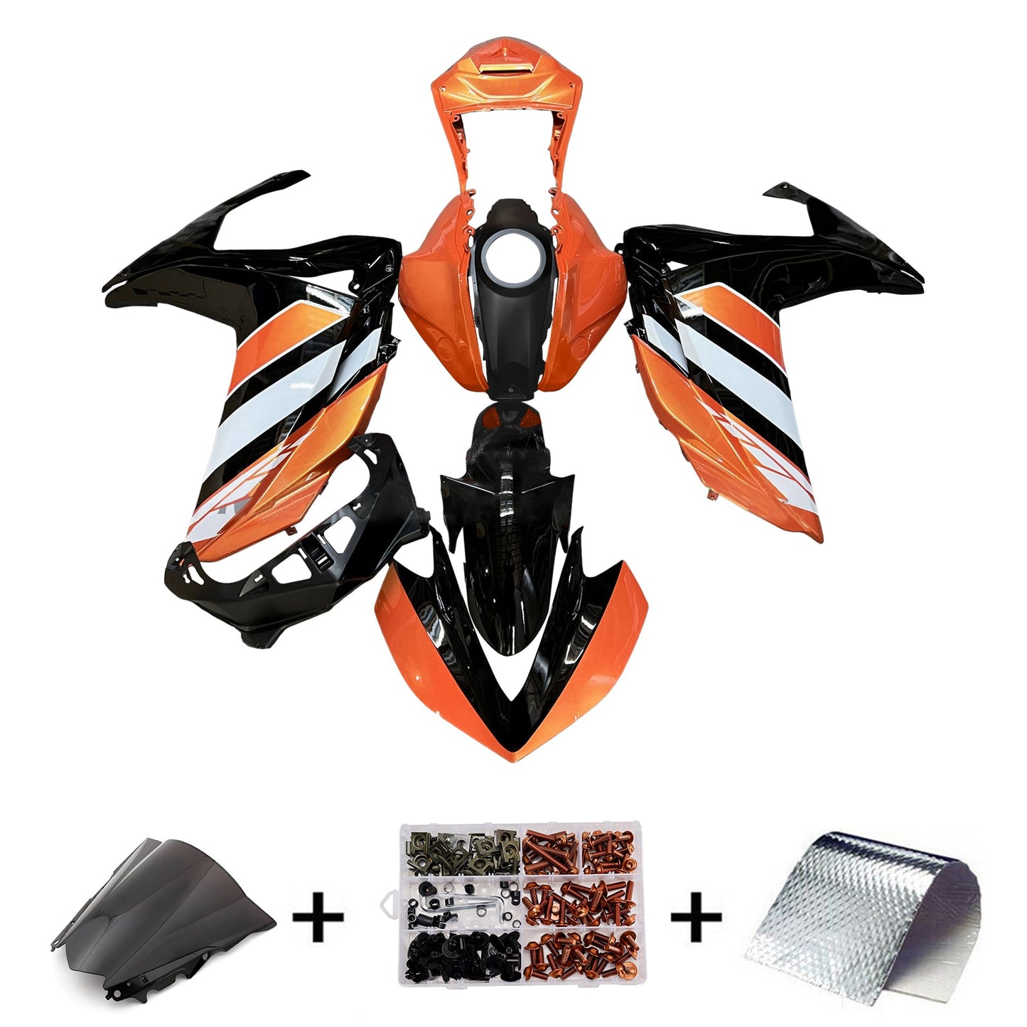 Kit carenatura iniezione ABS per Yamaha YZF-R3 2014-2018 R25 2015-2017