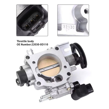 Gruppo corpo farfallato Toyota Corolla M/T 2WD Sedan CE del 2005 22030-0D110