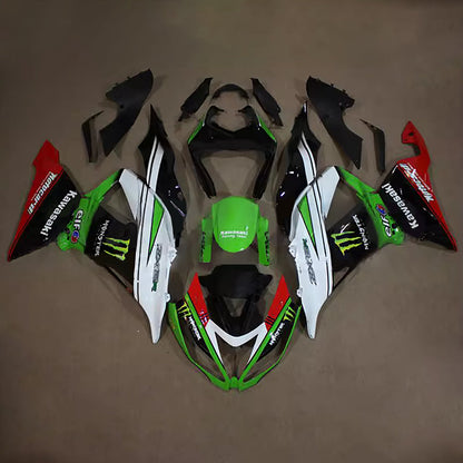Kit carenatura iniezione in plastica ABS adatto per Kawasaki ZX6R 636 2013-2018