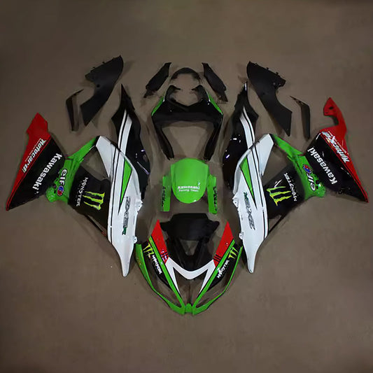 Kit carenatura iniezione in plastica ABS adatto per Kawasaki ZX6R 636 2013-2018