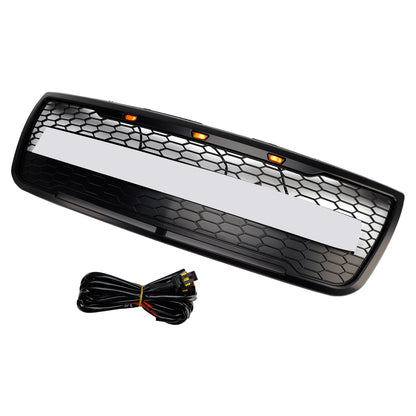 Griglia paraurti anteriore superiore grigia Ford Explorer 2012-2015 con luci