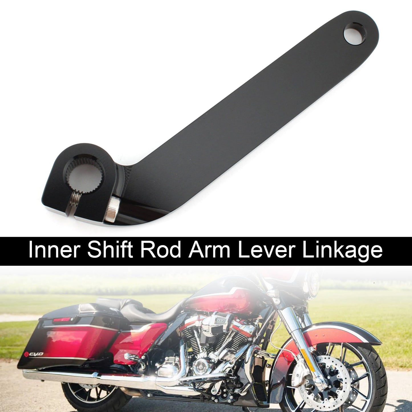 1602-0868 Leva di collegamento del braccio dell'asta del cambio interno per Road King FLH FLT FLRT 84-19