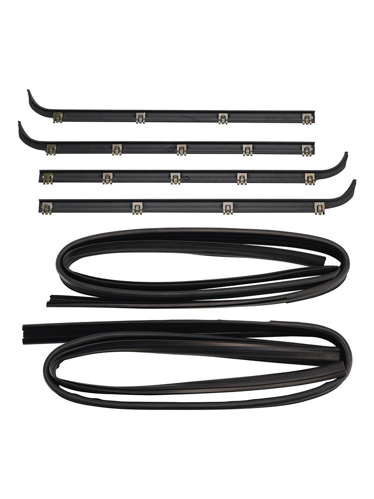 Guarnizione per porta e finestra, 4 pezzi + kit di guarnizioni da 2 pezzi, adatto per Ford F150 F250 F350