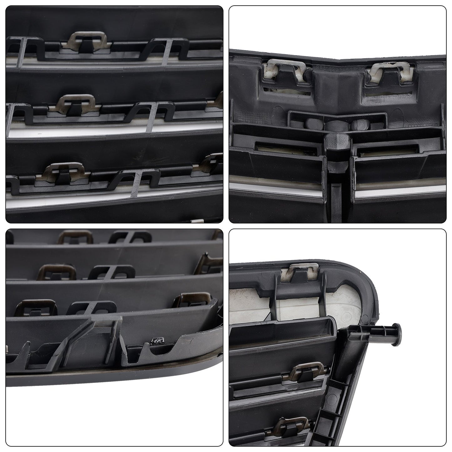 Griglia anteriore nera Mercedes-Benz Classe E W212 E350 E550 2010-2013